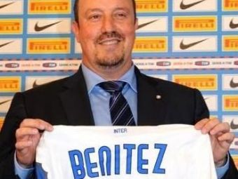 
	FOTO! Benitez, prezentat la Inter: &quot;Diferenta fata de Mourinho? Mie imi place sa joc sa castig :)&quot;
