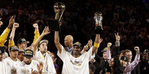 LA Lakers a castigat finala NBA! Bryant MVP: Cum au sarbatorit fanii:_1