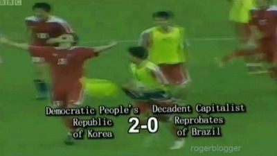 
	VIDEO / Cum s-a vazut meciul Brazilia - Coreea de Nord... in Coreea de Nord :)))

