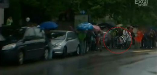 
	Ouch! Accident urat in Turul Elvetiei: s-a facut praf cu o bicileta de 10.000 de euro!
