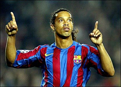 Ronaldinho Barcelona! milan