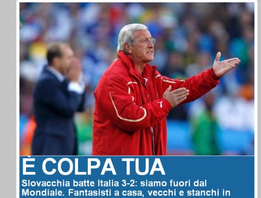 Nationala Italiei, facuta PRAF de presa: "Ce RUSINE! Out de la Mondial si ultimul loc din Grupa"_6