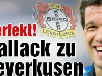 
	E OFICIAL: Ballack revine la Bayer!
