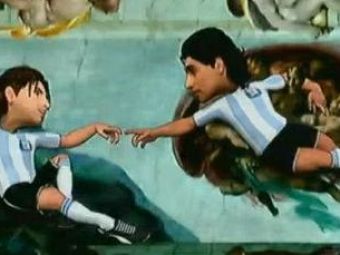 
	Ce-i lipseste lui Messi pentru a-l egala pe Maradona! Vezi un super clip:
