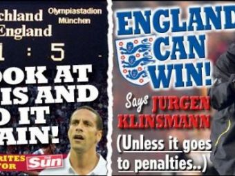 
	Englezii NU se tem de penalty-uri! Klinsmann: &quot;Anglia isi va arata forta&quot;
