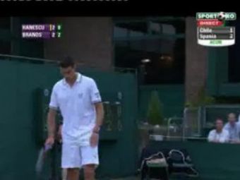 
	GEST INCALIFICABIL! Hanescu socheaza la Wimbledon: a injurat spectatorii, a scuipat inspre tribuna si a abandonat! 
