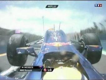 
	VIDEO Webber a decolat de pe pista cu 300 la ora! Accidentul sezonului in Formula 1!
