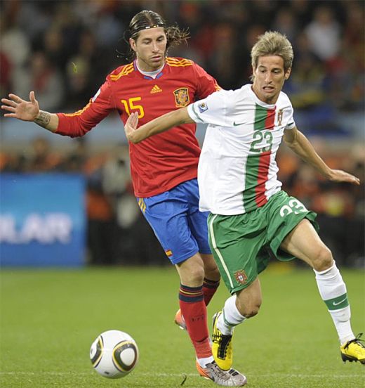VIDEO Villa, erou! Spania in sferturi la doi ani dupa castigarea EURO! Spania 1-0 Portugalia!_15