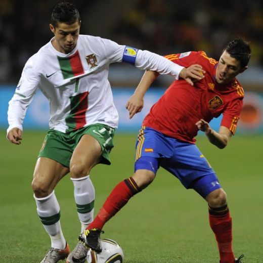VIDEO Villa, erou! Spania in sferturi la doi ani dupa castigarea EURO! Spania 1-0 Portugalia!_18