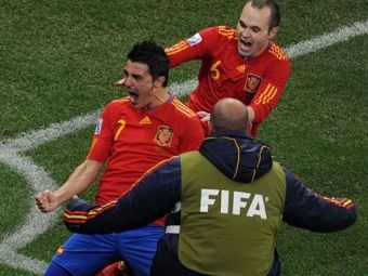 
	VIDEO Villa, erou! Spania in sferturi la doi ani dupa castigarea EURO! Spania 1-0 Portugalia! 
