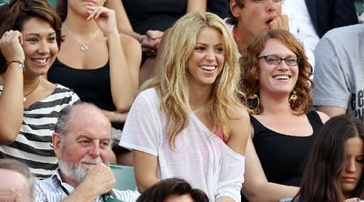 Shakira Rafa Nadal Wimbledon