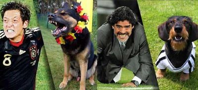 Cainele Maradona versus dulaul Ozil! Vezi cele mai tari poze inainte de Argentina - Germania_15
