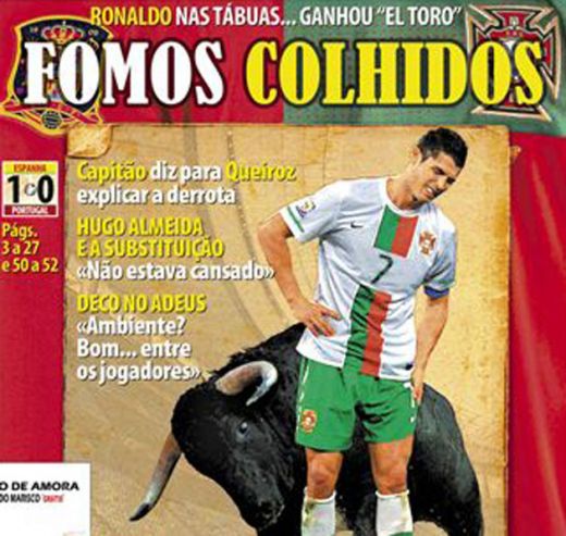 Presa din Portugalia il pune la zid pe Ronaldo: "CR0", "A castigat taurul!"_2
