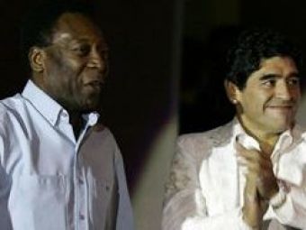 
	Pele il ataca pe Maradona: &quot;Jucatorii se organizeaza singuri. Maradona nu este un antrenor bun!&quot;
