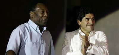 Diego Armando Maradona Argentina Brazilia Cupa Mondiala Pele