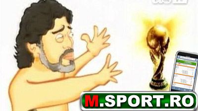 
	VIDEO Maradona luat la misto! Canta dezbracat Don&#39;t cry for me, Maradona!
