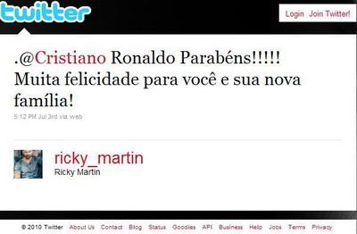 Cristiano Ronaldo Ricky Martin