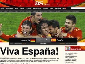 
	Spaniolii sunt in finala, spaniolii sunt in DELIR: &quot;Viva Espana!&quot; &quot;Suntem finalisti!&quot;
