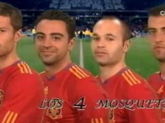 
	S-a descoperit cum a fost motivata Spania: cei 4 muschetari care au cucerit finala!
