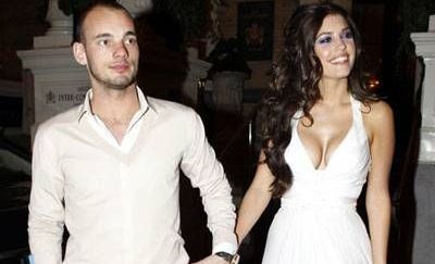 FOTO / Sneijder este cel mai fericit om din lume! S-a casatorit cu iubita sa Yolanthe Cabau:_5