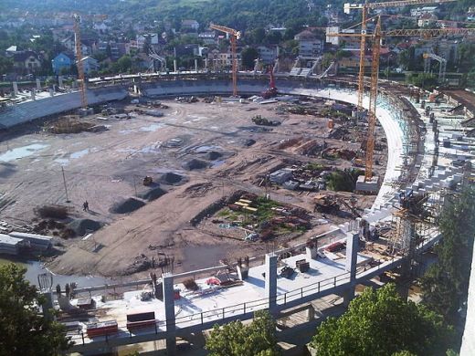 Noul stadion din Cluj BATE national Arena din Bucuresti? "E 40% gata!" Vezi cum arata acum!_2
