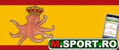 
	POZA ZILEI: Spania isi schimba steagul pentru finala Cupei Mondiale! :))
