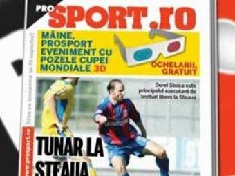 
	Citeste luni in ProSport: Piturca a descoperit jucatorul care va bate loviturile libere la Steaua!

