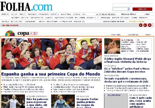 Marca: "Da, da suntem campioni!" AS: "Cu Spania pana in Paradis!"_4