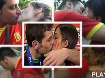 
	VIDEO / Iker Casillas este MODEL! Vezi cum s-au pupat indragostitii din Madrid:
