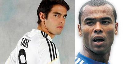 Ashley Cole Jose Mourinho Kaka Real Madrid