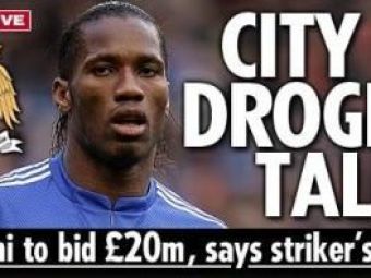 
	Man City a demarat oficial negocierile pentru Drogba! Prima oferta: 23 mil euro!

