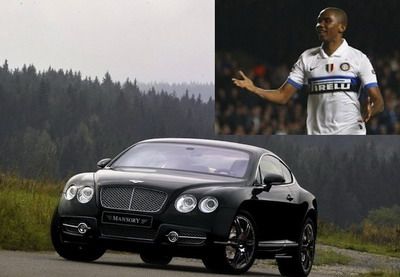 Bentley furt Inter Milano Samuel Eto o