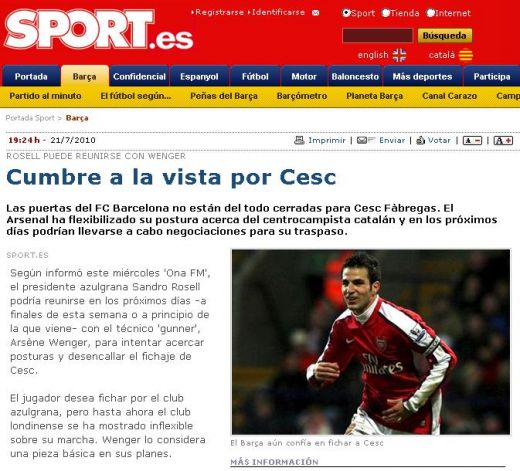 Arsenal s-a sucit! Accepta sa negocieze cu Barca pentru Fabregas: cere 60 de milioane de euro!_2
