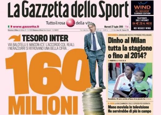 Inter, 160 de milioane de euro buget! Vezi ce jucatori vrea Moratti de banii astia!_1