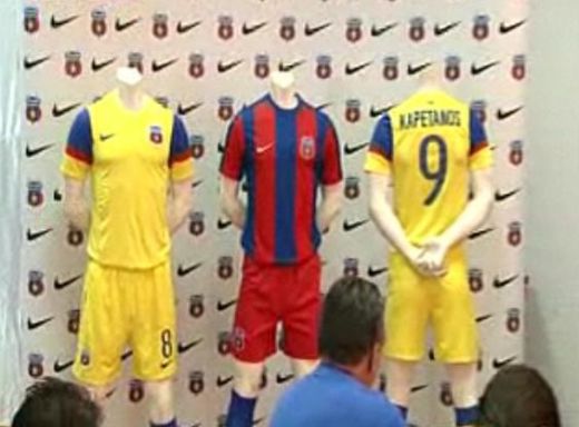 VIDEO: Steaua si-a tras echipament GALBEN! Vezi aici noile tricouri!_2