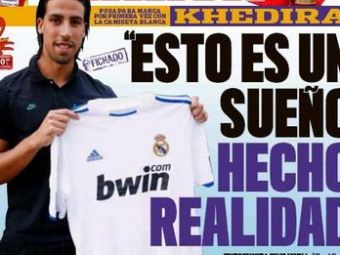
	Khedira: &quot;Real va fi perfecta cu Mourinho!&quot; Cu cat a depasit Realul pe Barcelona la transferuri! 
