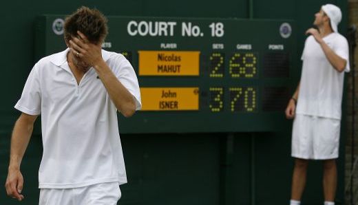 Wimbledon John Isner Nicolas Mahut