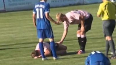 VIDEO: Goian s-a accidentat la amicalul cu Dinamo Tirana! Rateaza nationala in startul preliminariilor Euro 2012_2
