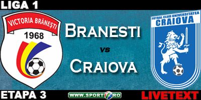 
	Victorie istorica pentru Branesti, Craiova KO! Branesti 1-0 Craiova! Vezi aici fazele meciului!
