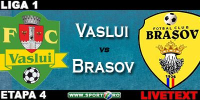 
	PRIMA victorie! Vaslui 2-1 FC Brasov inainte de Lille!
