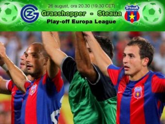 
	ACUM Returul Grasshopper &ndash; Steaua LIVE VIDEO pe www.sport.ro si pentru romanii din strainatate!
