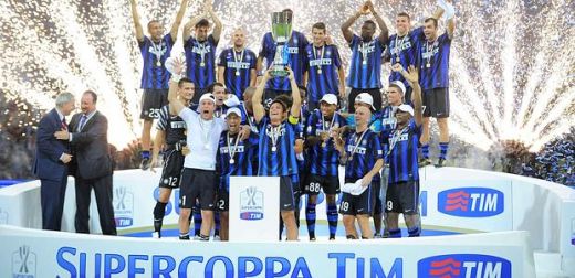 Inter Milano AS Roma Bogdan Lobont cristi chivu Super Cupa Italiei
