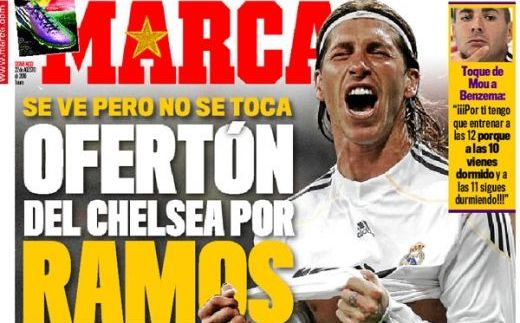 Chelsea vrea un campion mondial: 40 de milioane pentru Sergio Ramos si 10 milioane salariu!_1