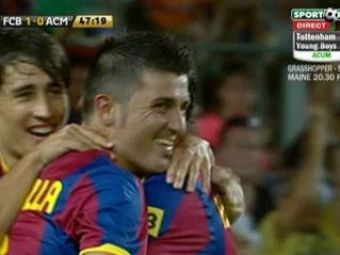 
	MaraVILLA! David Villa a reusit primul gol in tricoul Barcelonei! Vezi cine i-a pasat!

