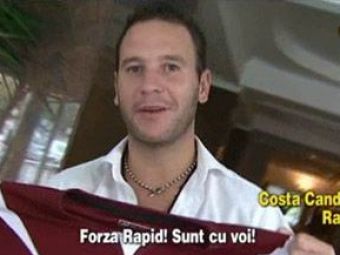 
	VIDEO! A luat Cupa UEFA cu Mourinho si a ajuns la Rapid! Vezi ce caterinca face Candido in limba ROMANA!
