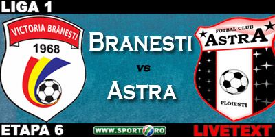 
	Astra XXX! Cea mai tare echipa din Liga I la egaluri! Branesti 1-1 Astra!

