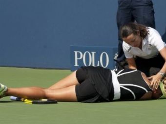 
	IMAGINI SOC! Azarenka a lesinat in timpul unui meci de la US Open!
