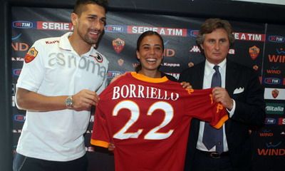 Marco Borriello AS Roma CFR Cluj Juventus Torino Rosella Sensi