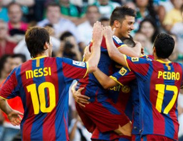 Barca RUPE tot in atac: 98 goluri! Messi a marcat de unul singur cat Pato si Ronaldinho! Care e cel mai tare atac din lume acum?_1