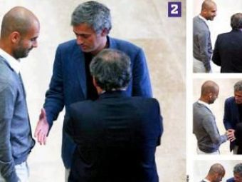 
	Razboi psihologic intre Barca si Real! Pep l-a lasat pe Mourinho cu mana in .. AER!
